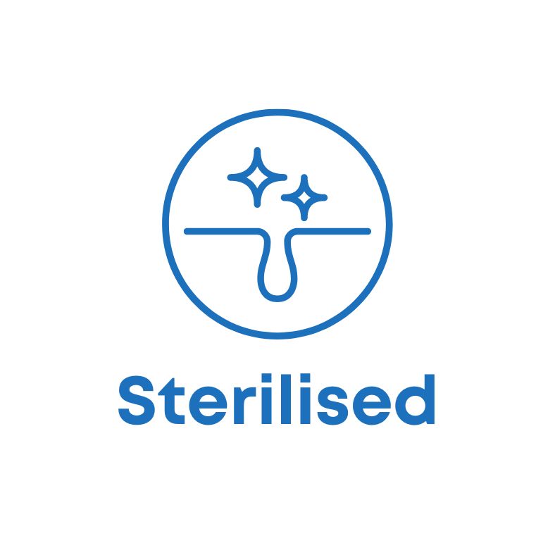 Dos medical Dermal Curettes are sterilised